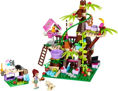 LEGO Friends 41059 Jungle Tree Sanctuary set