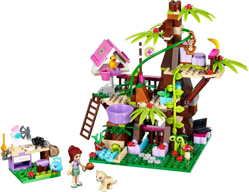LEGO Friends 41059 Jungle Tree Sanctuary set