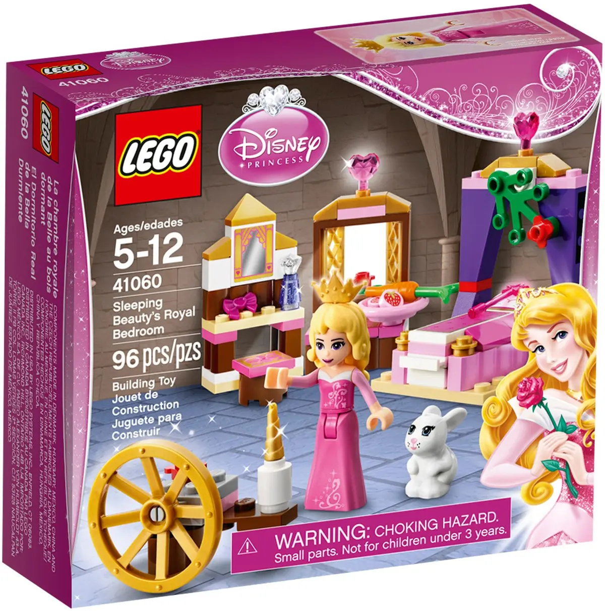 LEGO Disney 41060 Sleeping Beauty's Royal Bedroom set, image 2
