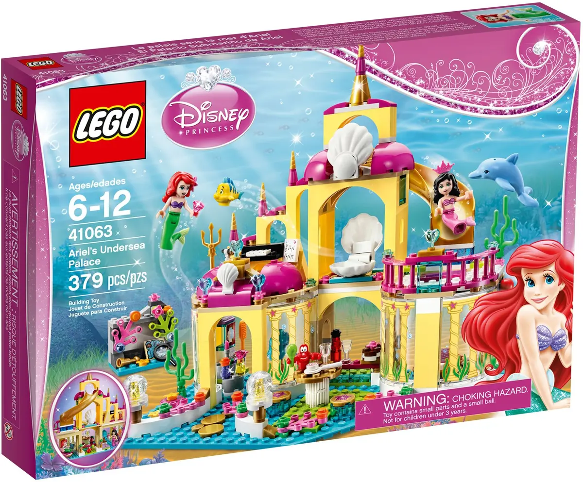 LEGO Disney 41063 Ariel's Undersea Palace set, image 2