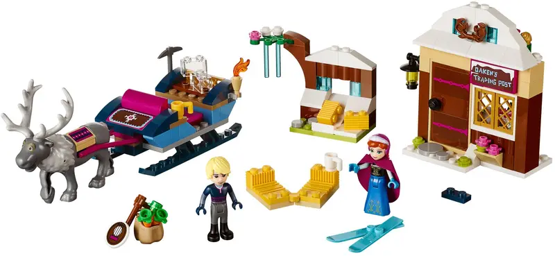 LEGO Disney 41066 Anna & Kristoff's Sleigh Adventure set