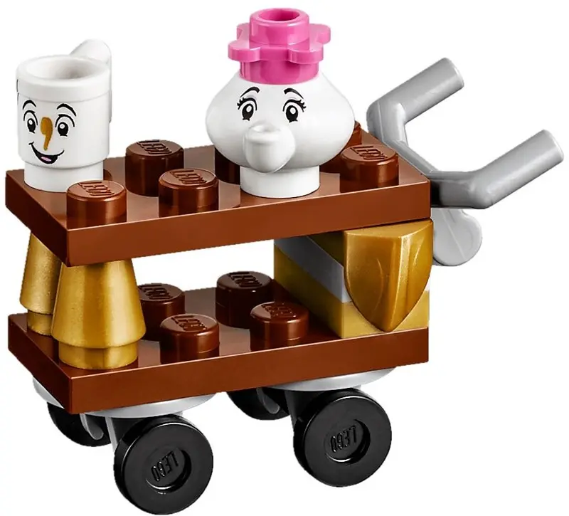LEGO Disney 41067 Belle's Enchanted Castle set, image 4