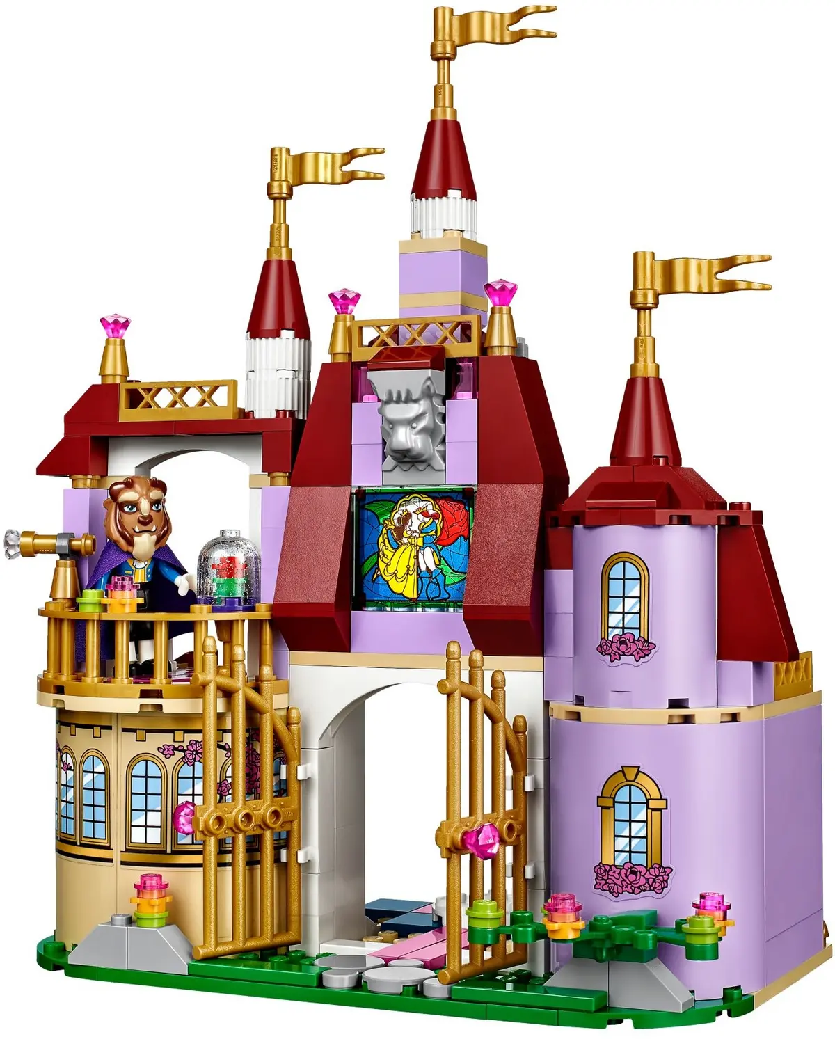 LEGO Disney 41067 Belle's Enchanted Castle set, image 7