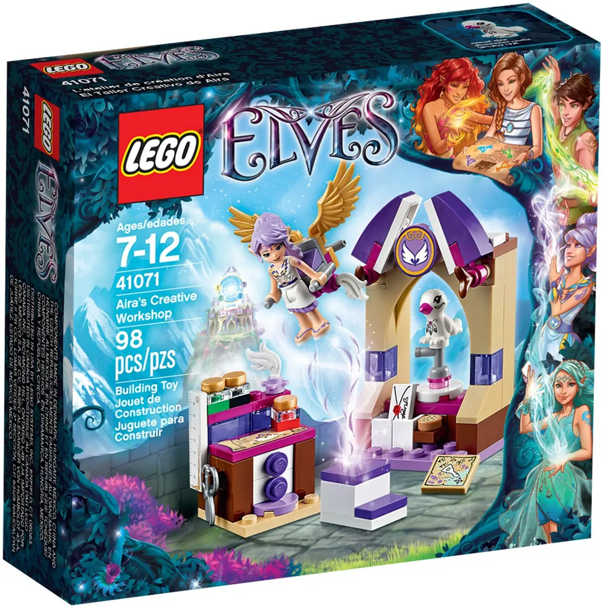 LEGO Elves 41071 Aira's Creative Workshop set, image 2