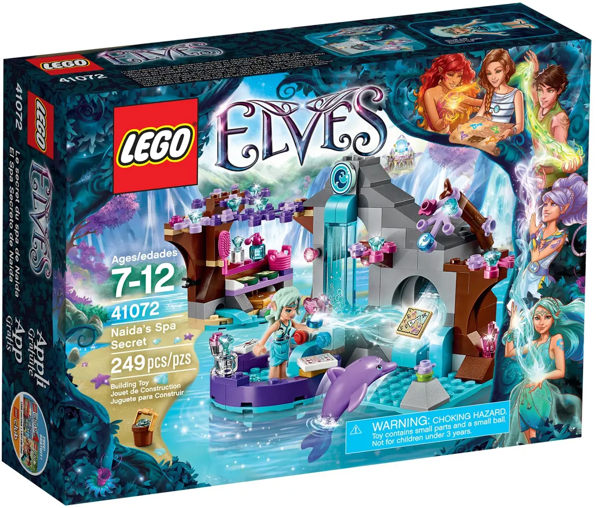 LEGO Elves 41072 Naida's Spa Secret set, image 2
