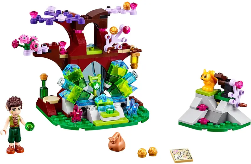 LEGO Elves 41076 Farran and the Crystal Hollow set