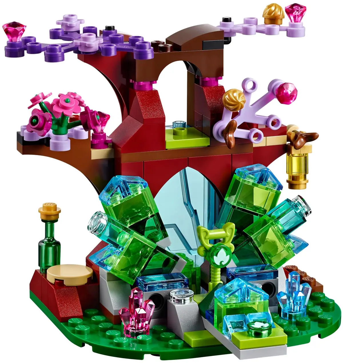 LEGO Elves 41076 Farran and the Crystal Hollow set, image 3