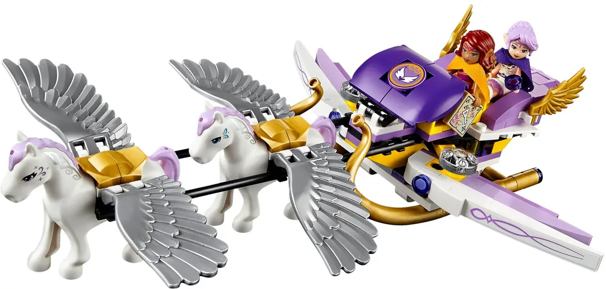 LEGO Elves 41077 Aira's Pegasus Sleigh set, image 5