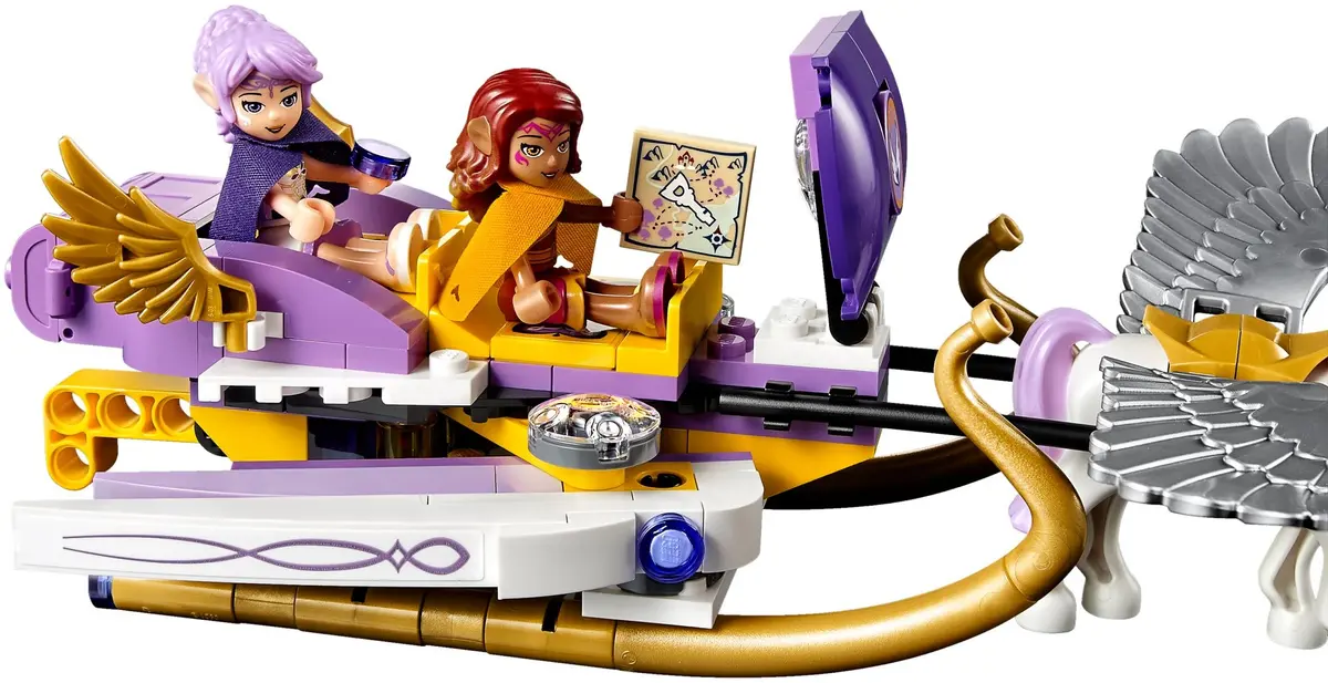 LEGO Elves 41077 Aira's Pegasus Sleigh set, image 3