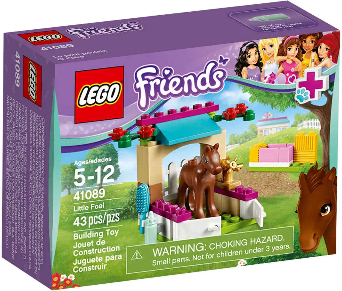 LEGO Friends 41089 Little Foal set, image 2