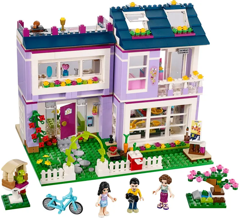 LEGO Friends 41095 Emma's House set