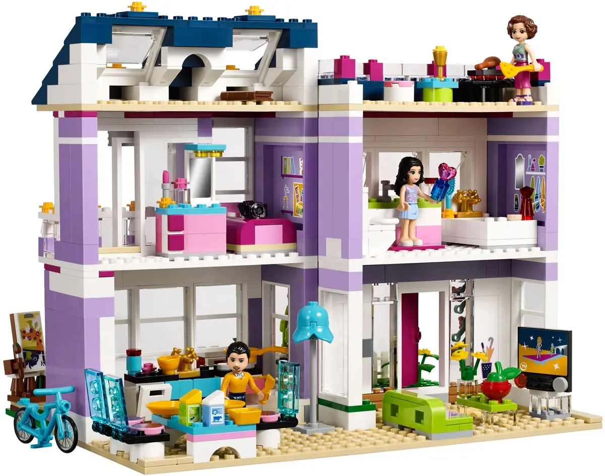 LEGO Friends 41095 Emma's House set, image 8