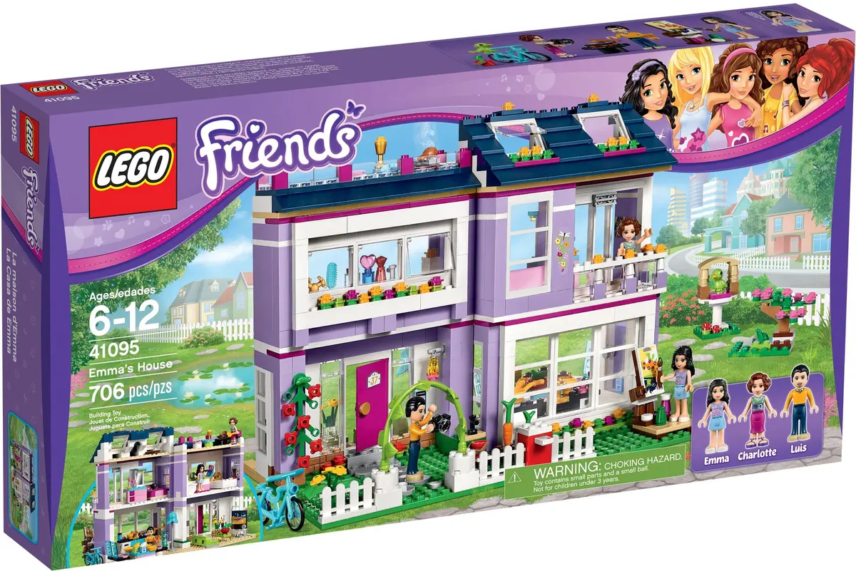 LEGO Friends 41095 Emma's House set, image 2