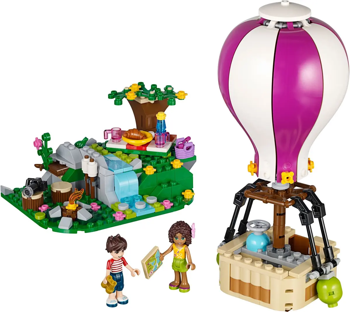 LEGO Friends 41097 Heartlake Hot Air Balloon set
