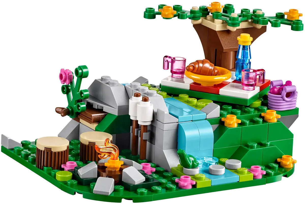 LEGO Friends 41097 Heartlake Hot Air Balloon set, image 4