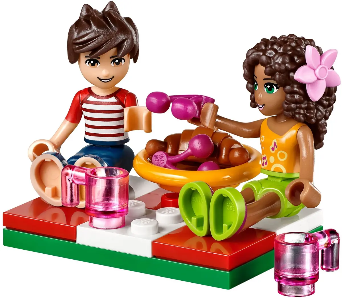 LEGO Friends 41097 Heartlake Hot Air Balloon set, image 5