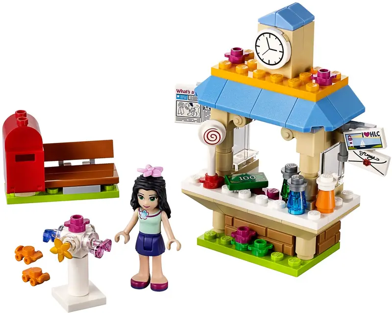 LEGO Friends 41098 Emma's Tourist Kiosk set