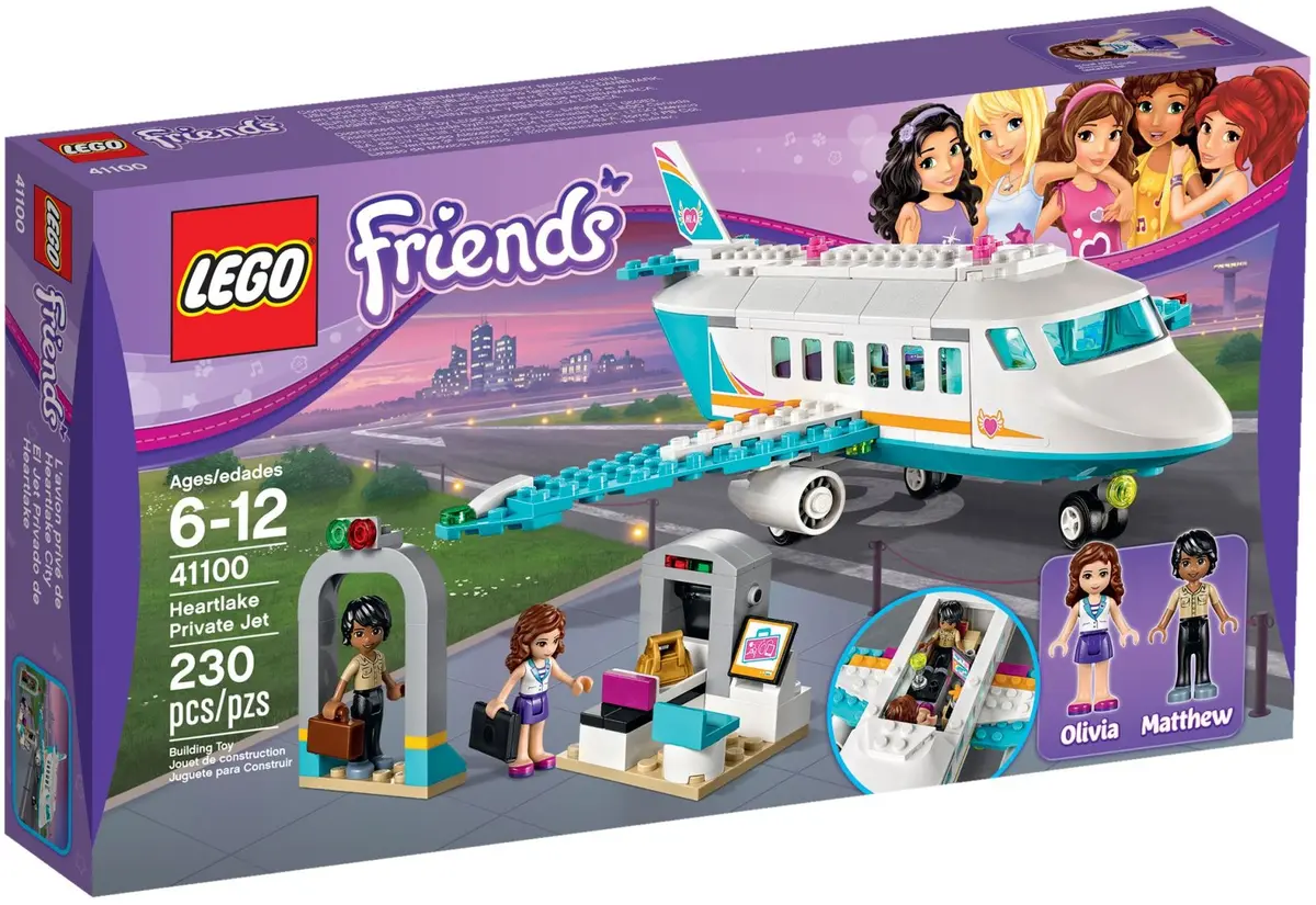 LEGO Friends 41100 Heartlake Private Jet set, image 2