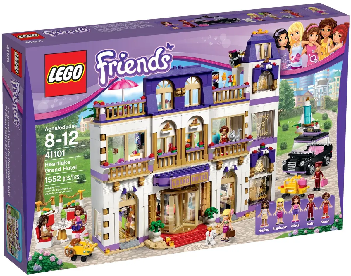 LEGO Friends 41101 Heartlake Grand Hotel set, image 2