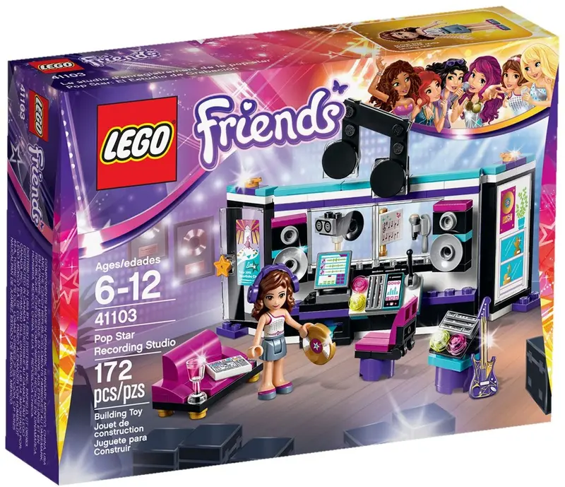 LEGO Friends 41103 Pop Star Recording Studio set, image 2