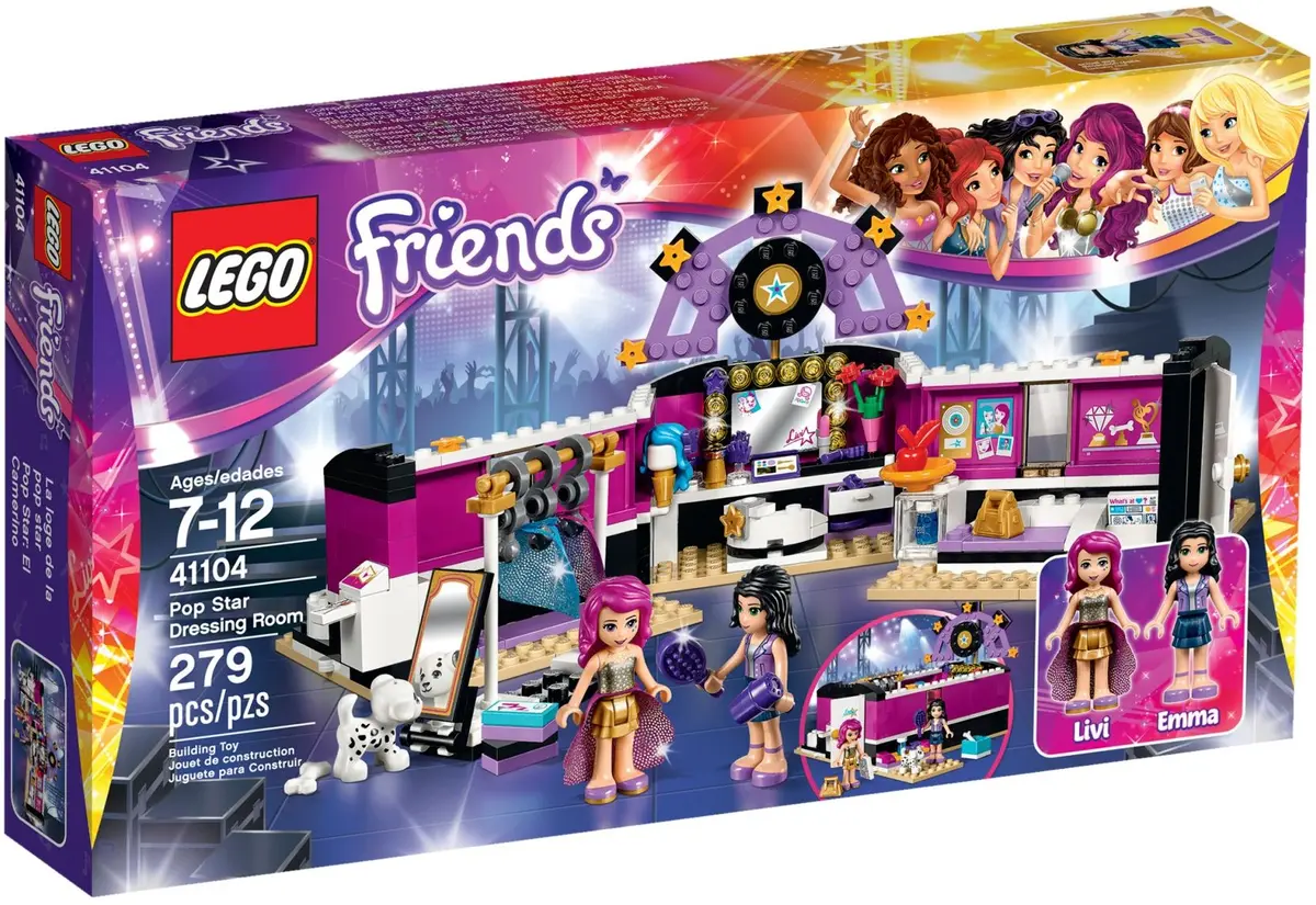 LEGO Friends 41104 Pop Star Dressing Room set, image 2