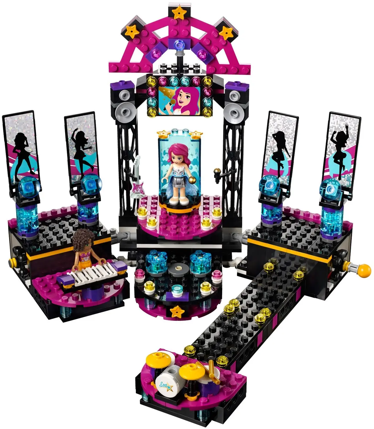 LEGO Friends 41105 Pop Star Show Stage set, image 3