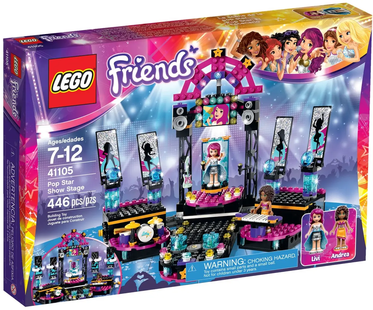 LEGO Friends 41105 Pop Star Show Stage set, image 2