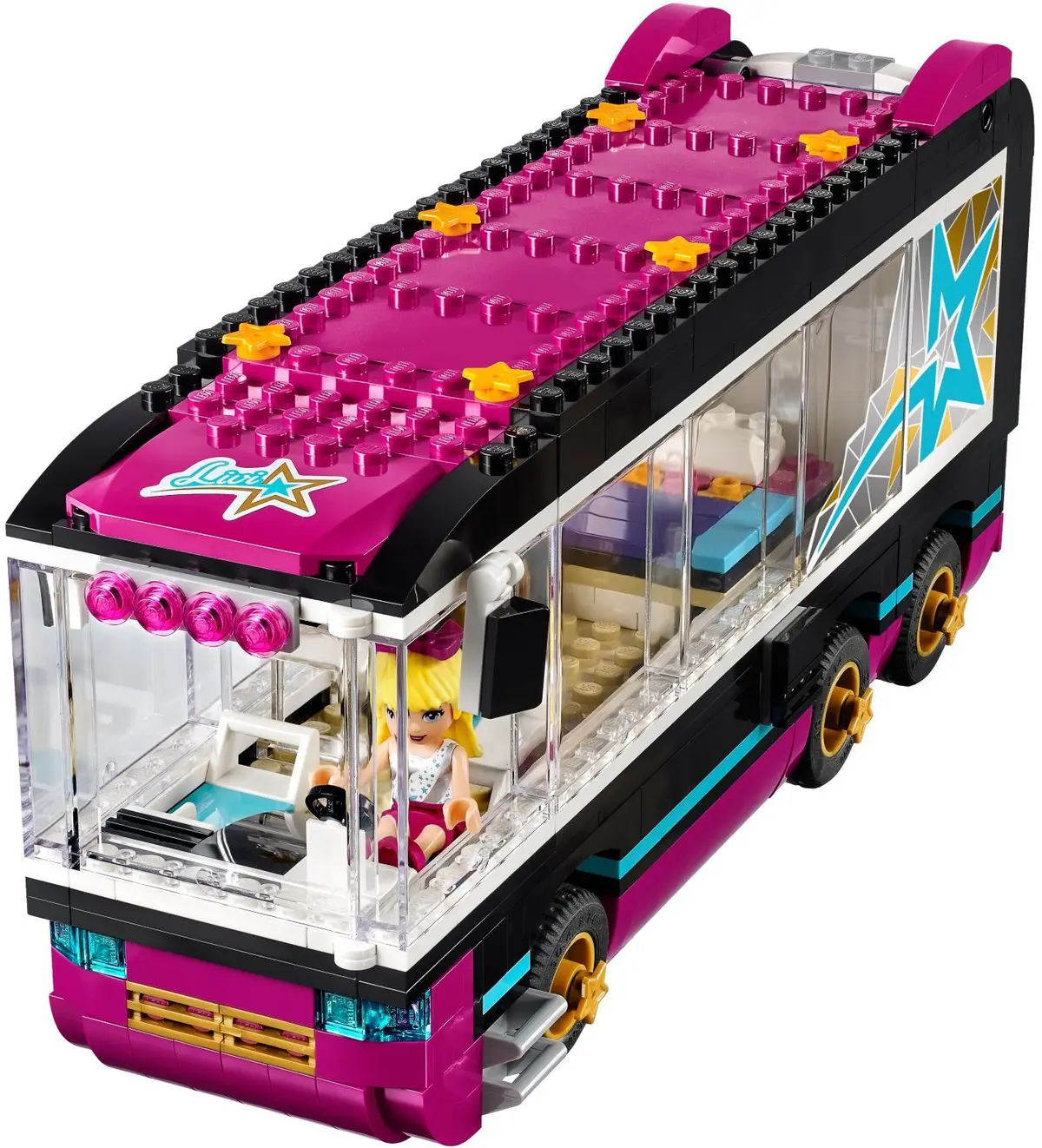 LEGO Friends 41106 Pop Star Tour Bus set, image 3