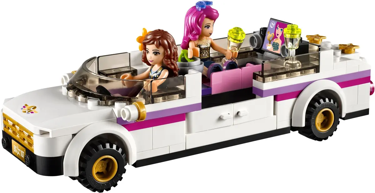 LEGO Friends 41107 Pop Star Limousine set, image 3