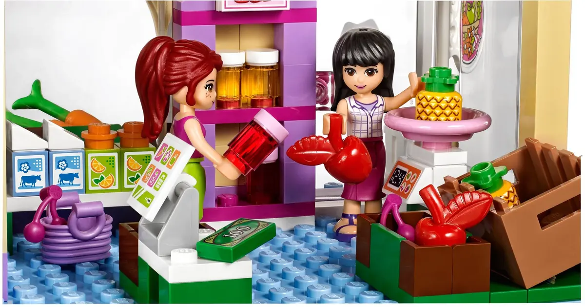 LEGO Friends 41108 Heartlake Food Market set, image 6