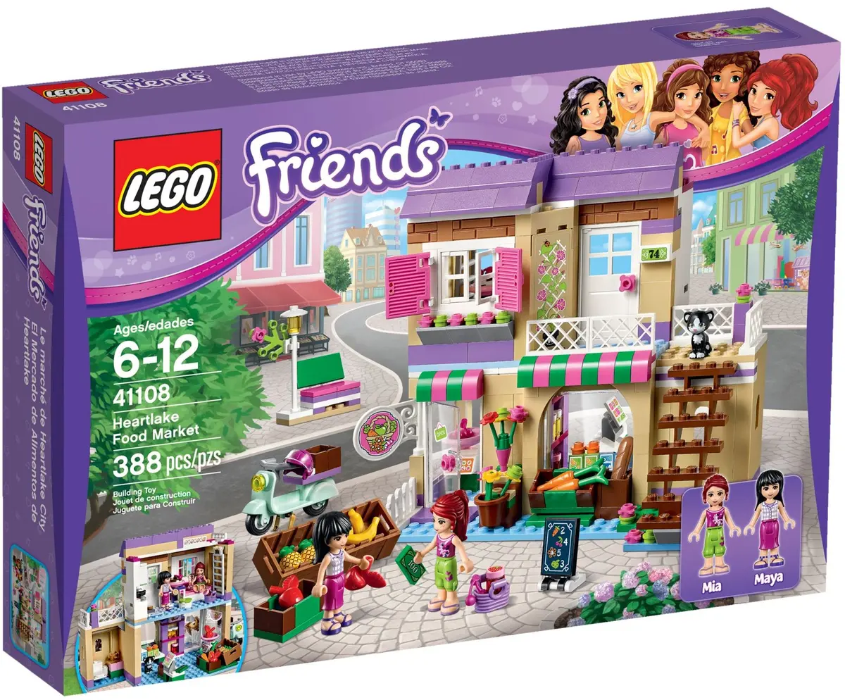 LEGO Friends 41108 Heartlake Food Market set, image 2