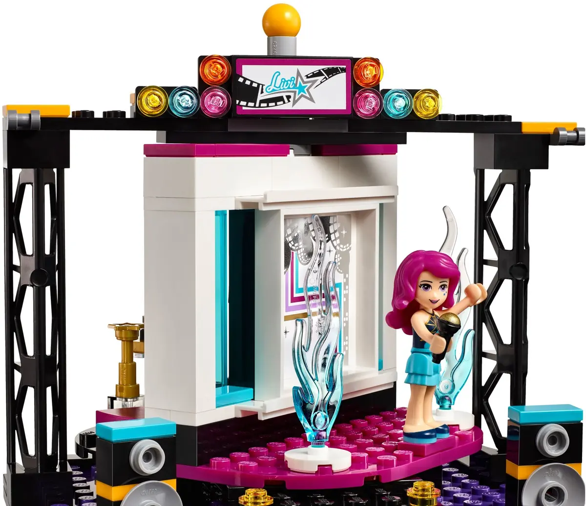 LEGO Friends 41117 Pop Star TV Studio set, image 4