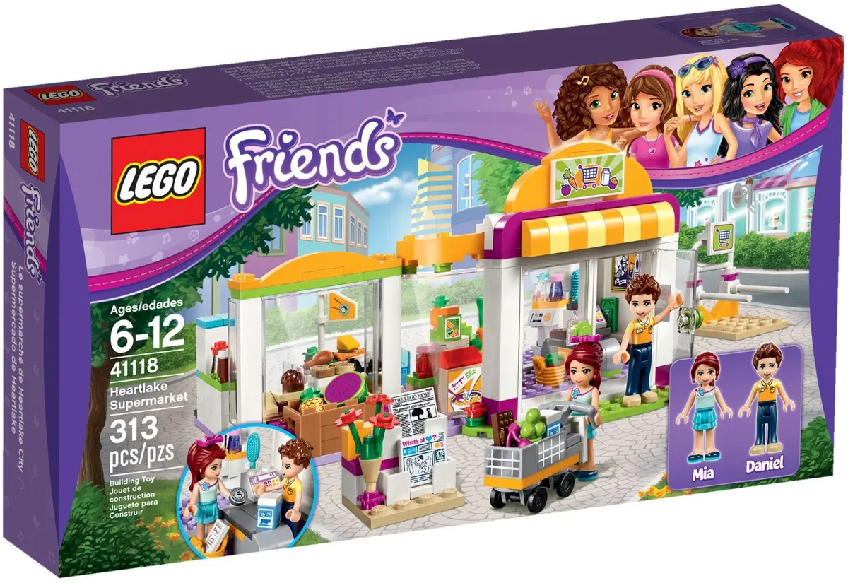 LEGO Friends 41118 Heartlake Supermarket set, image 2