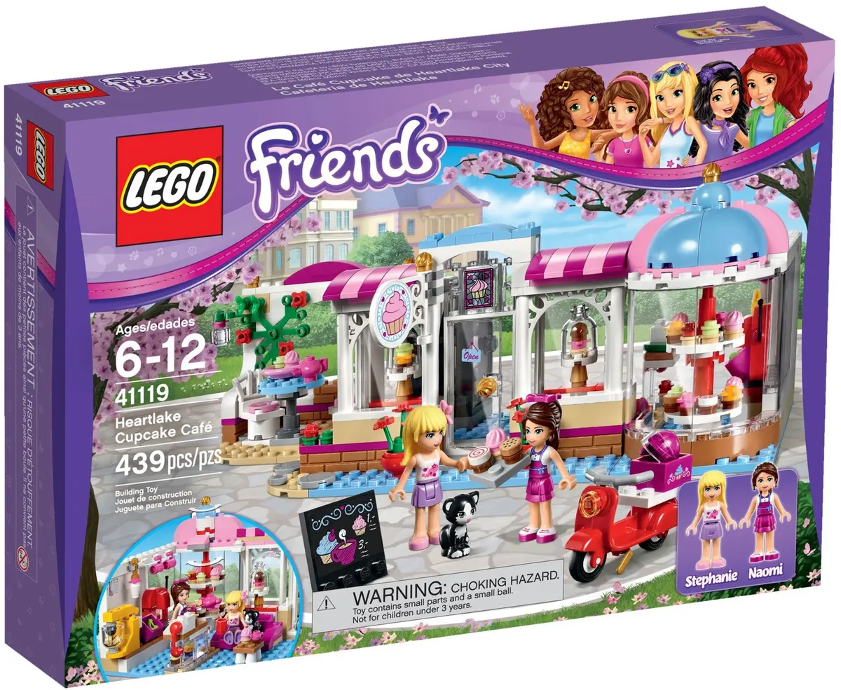 LEGO Friends 41119 Heartlake Cupcake Café set, image 2