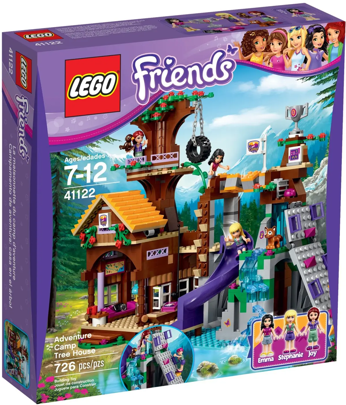 LEGO Friends 41122 Adventure Camp Tree House set, image 2