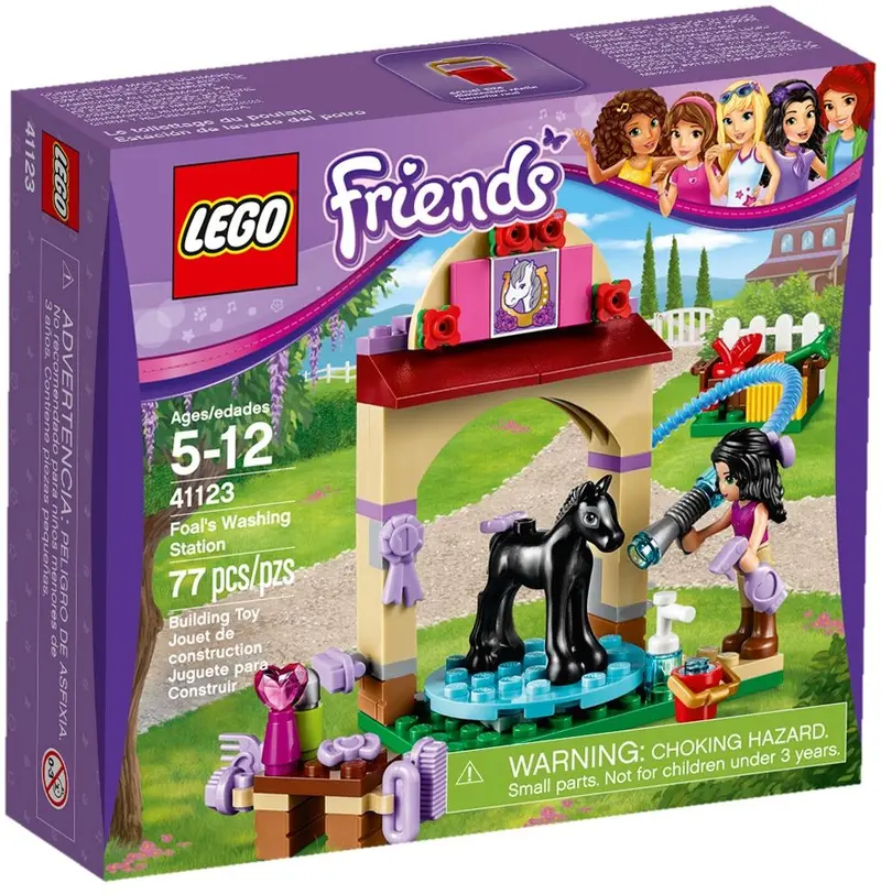 LEGO Friends 41123 Foal's Washing Station set, image 2