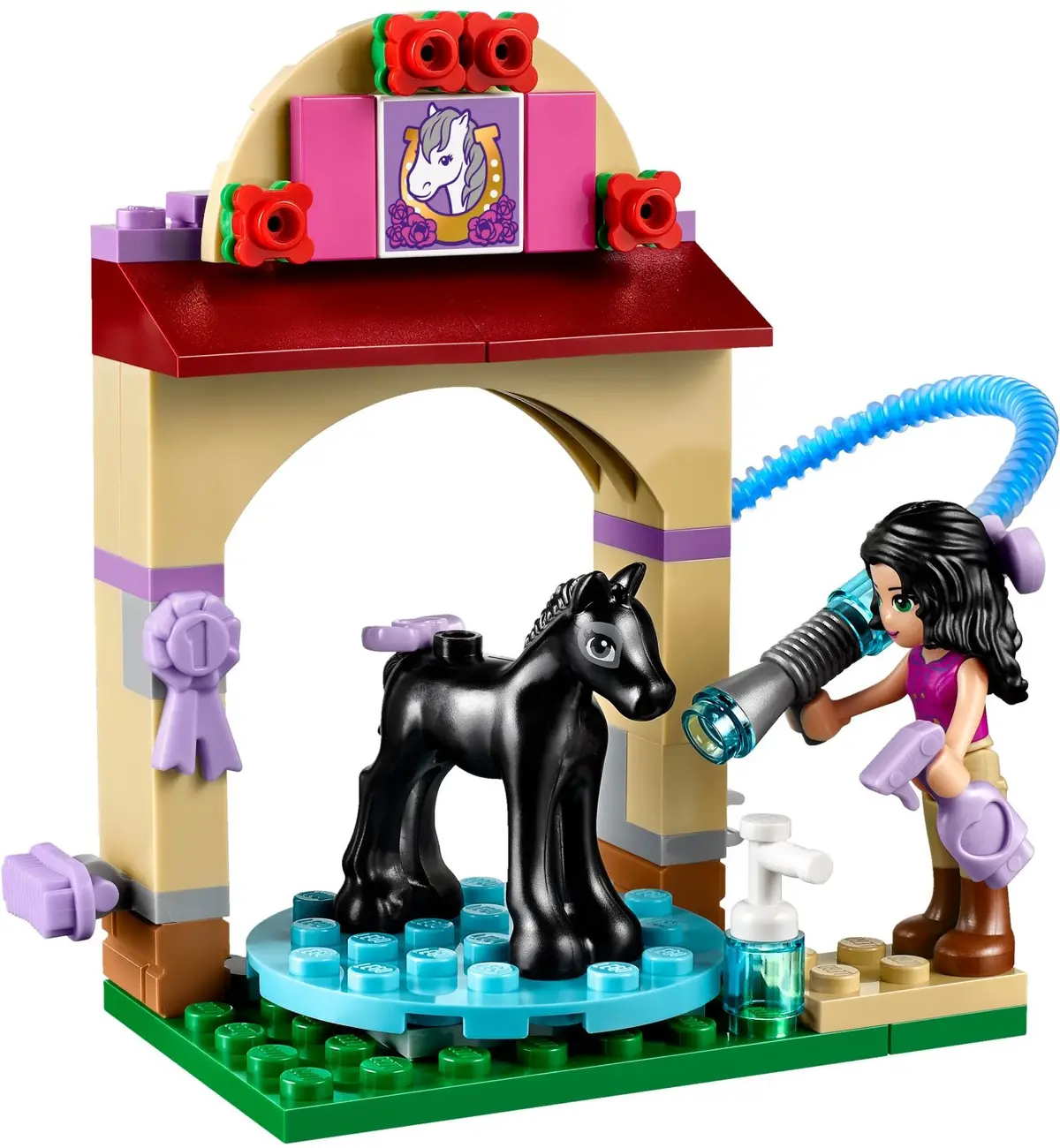 LEGO Friends 41123 Foal's Washing Station set, image 3