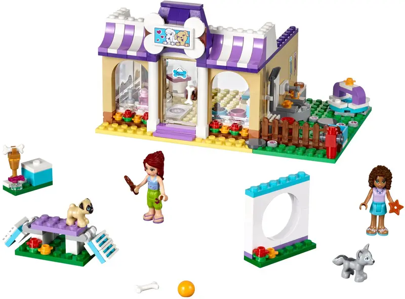 LEGO Friends 41124 Heartlake Puppy Daycare set