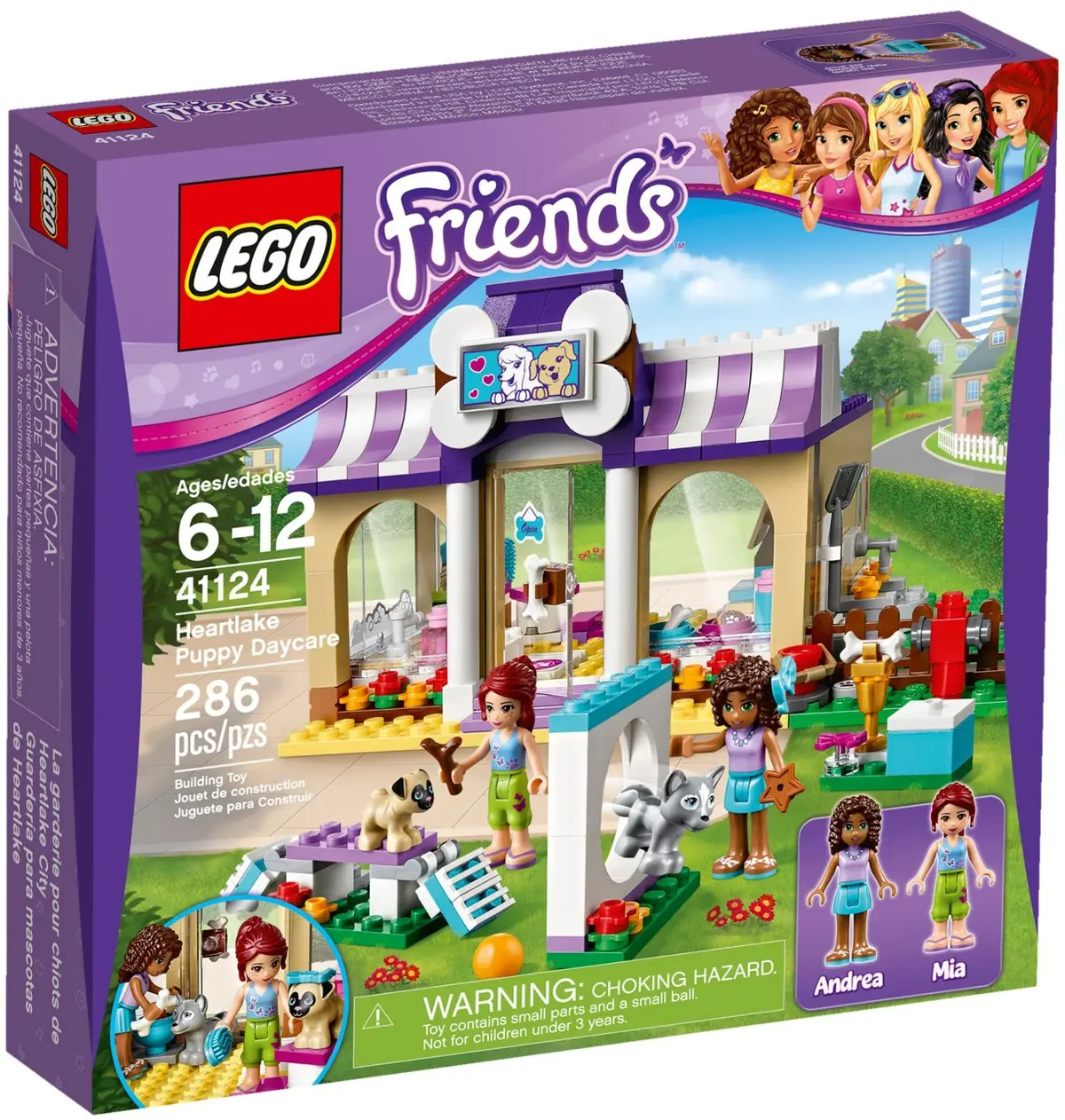 LEGO Friends 41124 Heartlake Puppy Daycare set, image 2