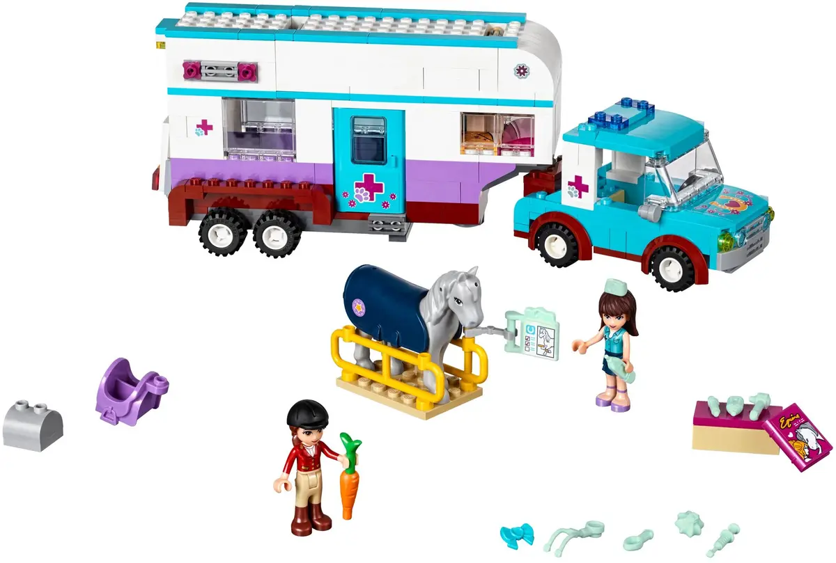 LEGO Friends 41125 Horse Vet Trailer set