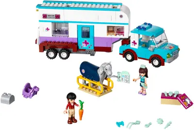 LEGO Friends 41125 Horse Vet Trailer set