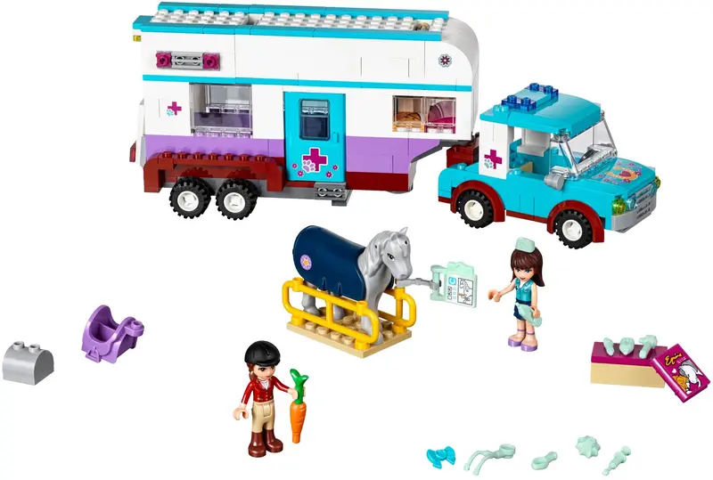 LEGO Friends 41125 Horse Vet Trailer set