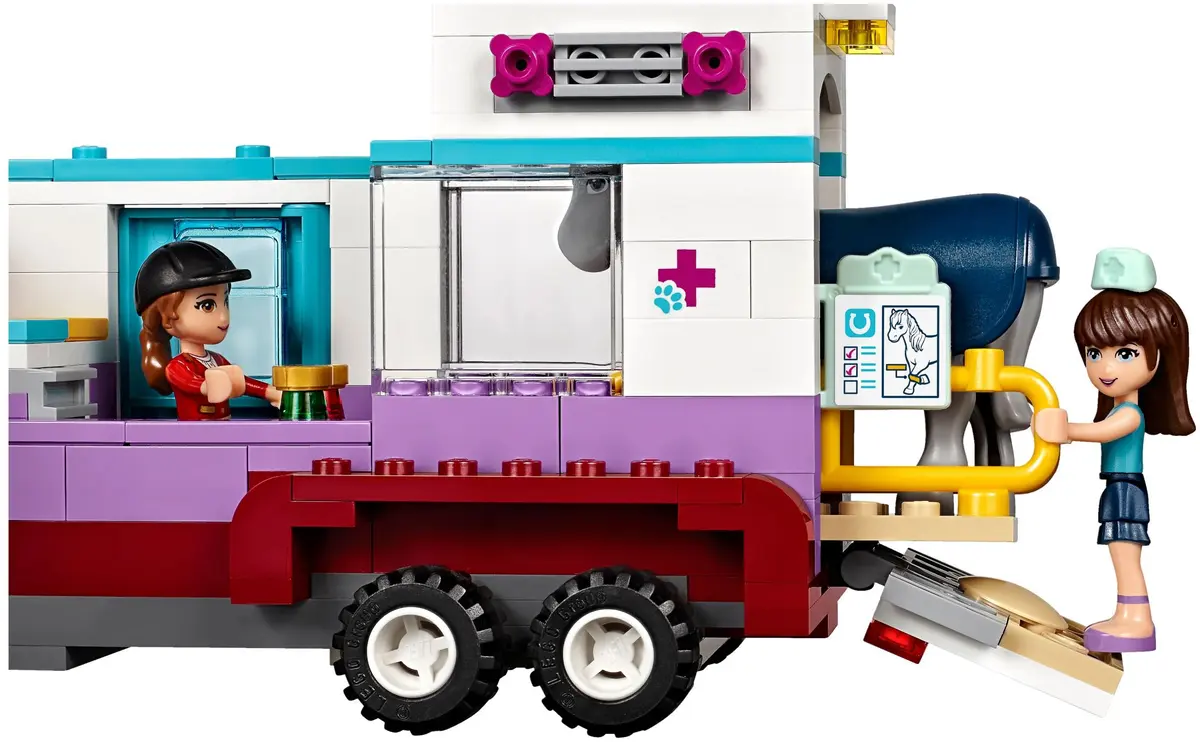 LEGO Friends 41125 Horse Vet Trailer set, image 8
