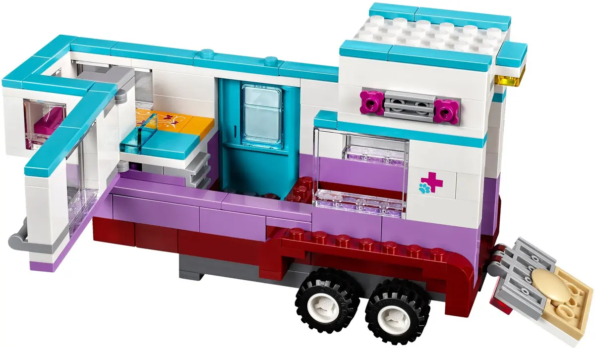 LEGO Friends 41125 Horse Vet Trailer set, image 6