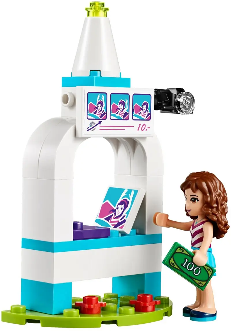 LEGO Friends 41128 Amusement Park Space Ride set, image 6