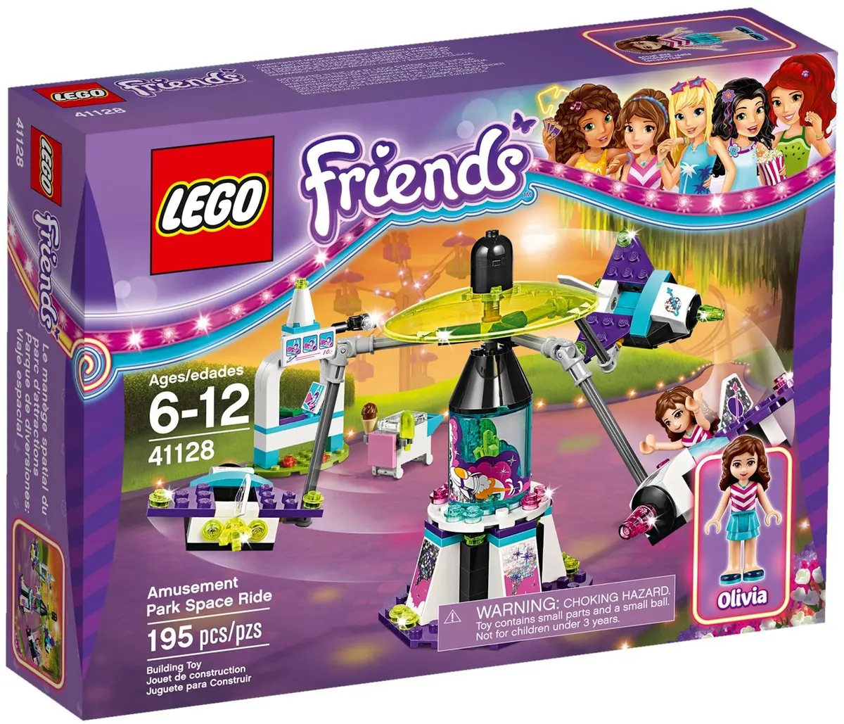 LEGO Friends 41128 Amusement Park Space Ride set, image 2