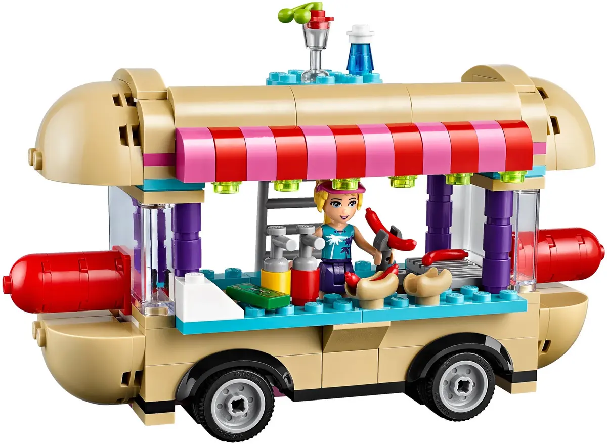 LEGO Friends 41129 Amusement Park Hot Dog Van set, image 4