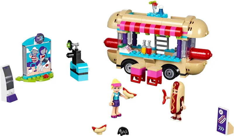 LEGO Friends 41129 Amusement Park Hot Dog Van set