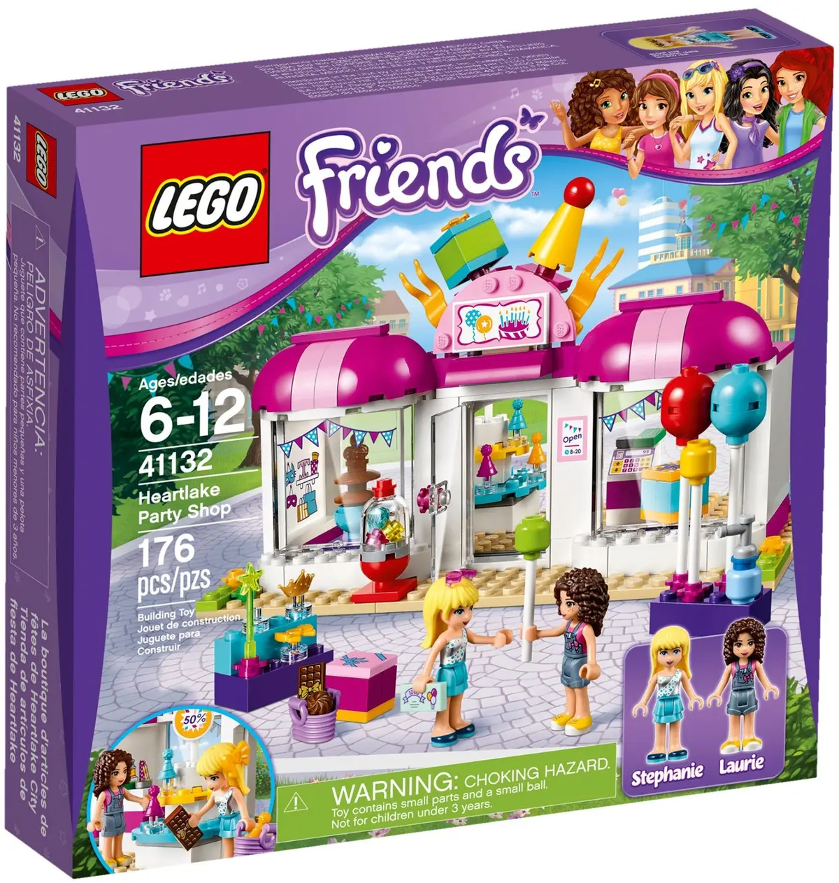 LEGO Friends 41132 Heartlake Party Shop set, image 2