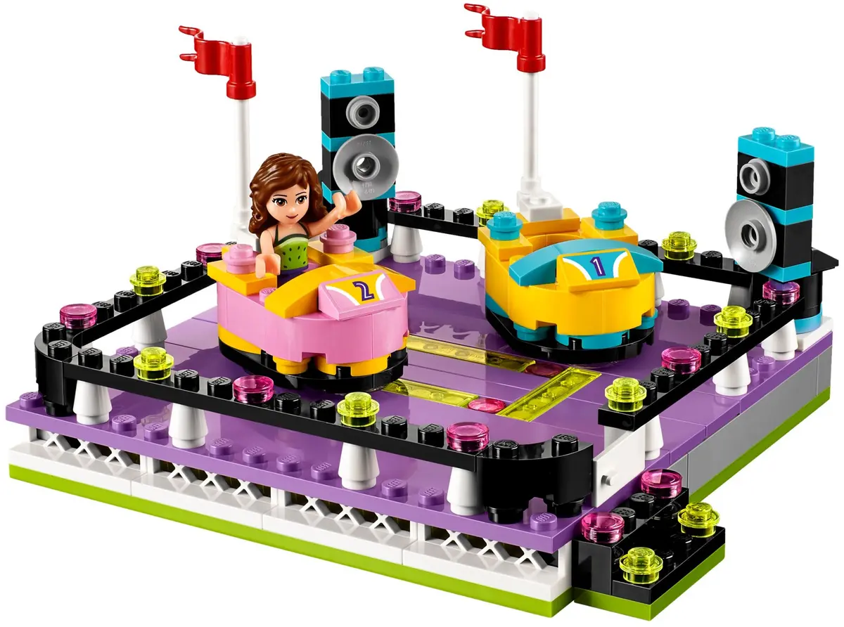 LEGO Friends 41133 Amusement Park Bumper Cars set, image 4